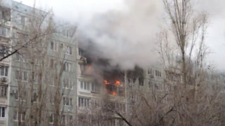 Взрив опустоши сграда във Волгоград (ВИДЕО) 