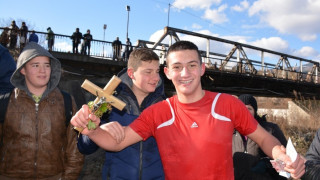 Литийно шествие и водосвет на Богоявление в Симитли