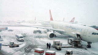 Истанбул под снежна  блокада