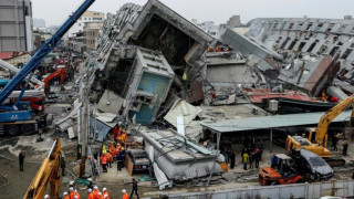 Жертвите на земетресението в Тайван вече са 114