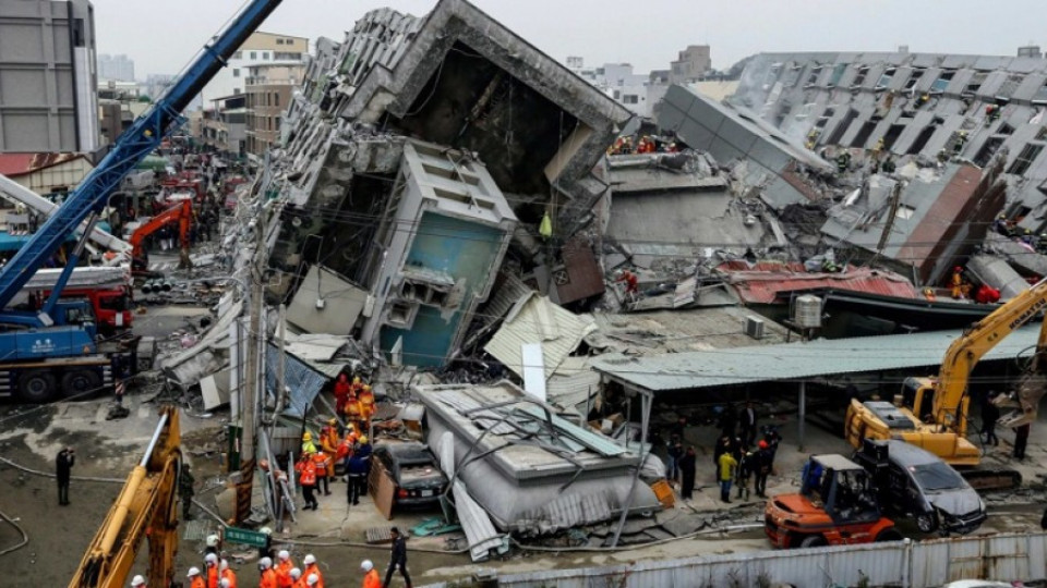 Жертвите на земетресението в Тайван вече са 114 | StandartNews.com