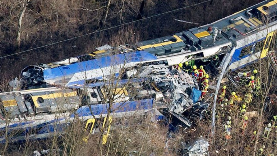 Човешка грешка причинила влаковата катастрофа в Германия | StandartNews.com