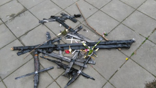 Кръстове изплашиха жители на Бургас