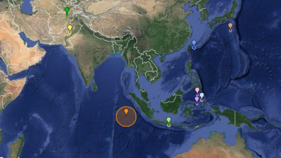 Земетресение от 8,1 удари Индонезия  | StandartNews.com