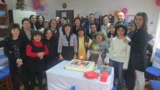 Деца празнуваха 10 г. Защитени жилища в Банско