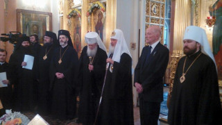Неофит и Кирил с обща молитва в Москва (ОБЗОР)