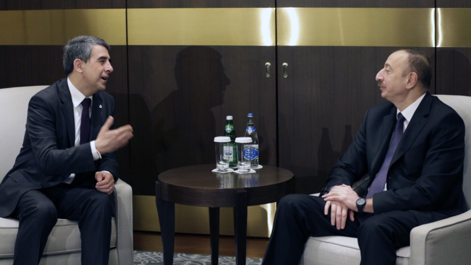 Плевнелиев и Алиев обсъдиха Южния газов коридор | StandartNews.com