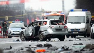 Взрив на кола в Берлин
