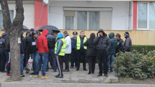 Рехав полицейски протест в Благоевград 
