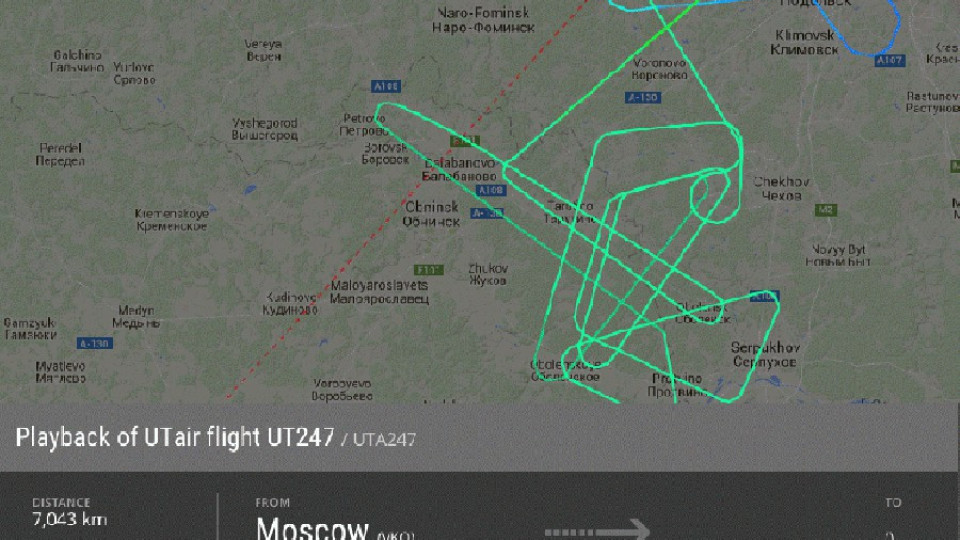 "Боинг 737" кацна аварийно в Москва | StandartNews.com