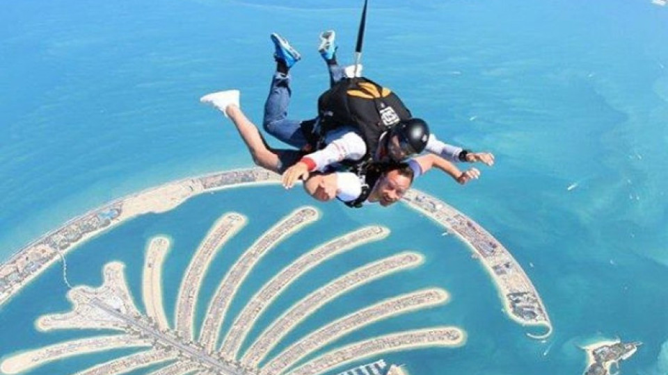 Джон Тери полетя в небето над Дубай | StandartNews.com