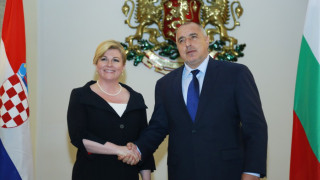 Борисов проведе среща с хърватския президент