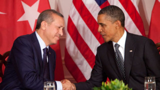 Обама все пак се видя с Ердоган