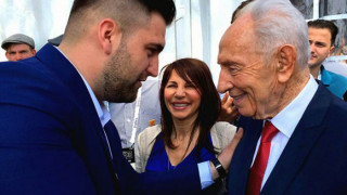 Новаков се срещна с Нобеловия лауреат Шимон Перес