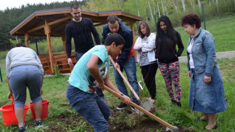 Младежи садиха дървета в социален дом | StandartNews.com