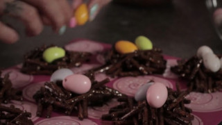 Шоколадови гнезда за Великден (ВИДЕО)