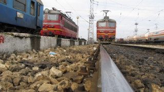 Влак се запали в Пловдив