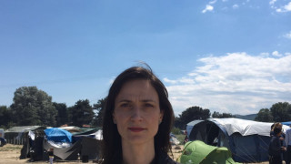 Евродепутати в лагера в Идомени