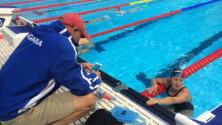 Нина Рангелова с нов национален рекорд по плуване