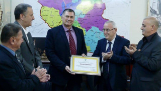 Карамаринов стана Почетен гражданин на Елбасан
