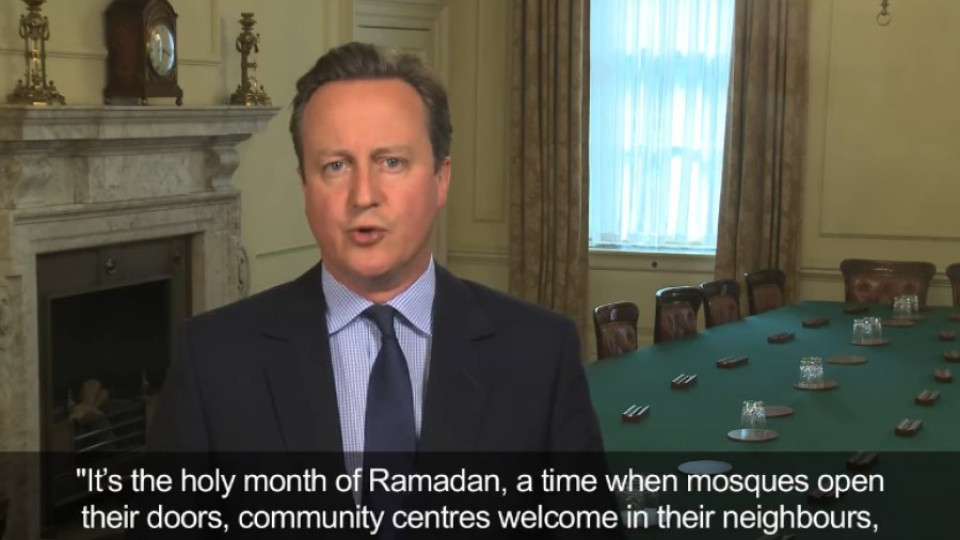 Камерън и кметът на Лондон с ВИДЕО за Рамазан | StandartNews.com