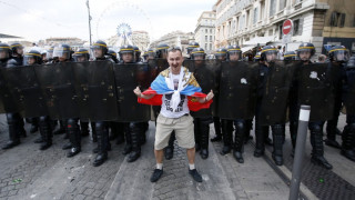 Нови безредици в Марсилия преди Англия - Русия