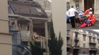 Трима загинаха при рухване на сграда в Милано