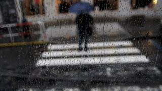 Тротоарите в Сливен изчезнаха при поредния тропически дъжд