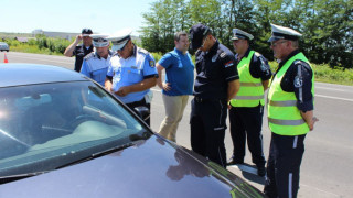 Видински полицаи контролиха движението край Крайова