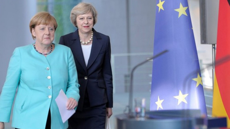Мей и Меркел: Брекзит започва през 2017 г. (ОБЗОР) | StandartNews.com