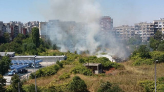 ВИДЕО: Голям пожар в Люлин