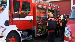 Пожар в тютюневите складове в Пловдив