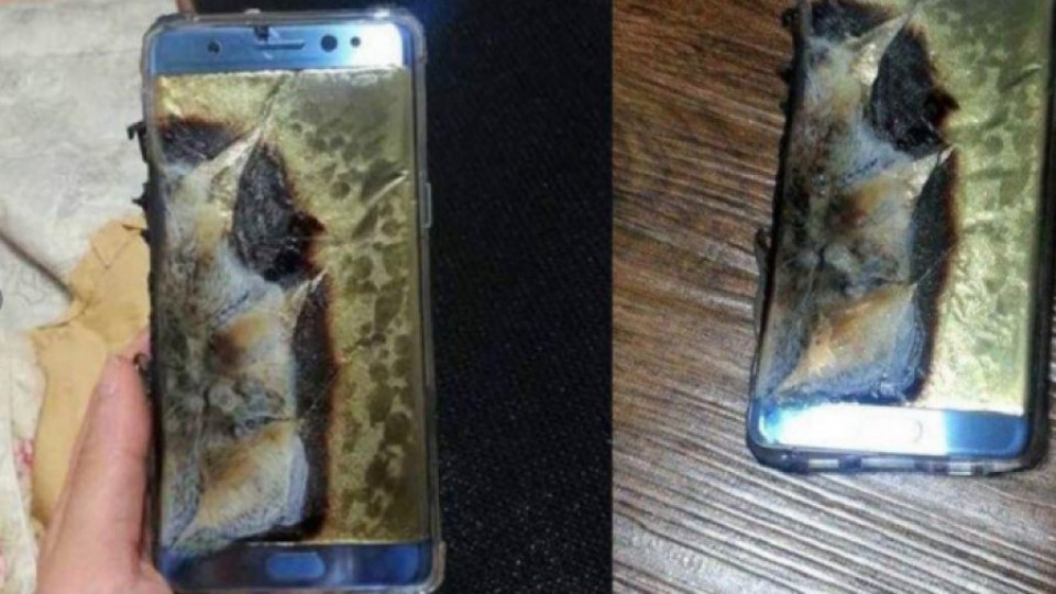 Спряха Galaxy Note 7 заради запалване при зареждане | StandartNews.com