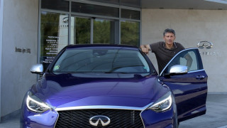 Попангелов подкара новия кросоувър QX30