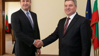 Румен Радев на разговор с македонския президент