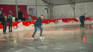 Най-голямата ледена пързалка на Балканите Mtel Rink отвори врати