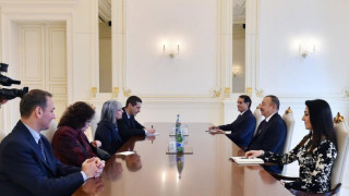 Илхам Алиев прие Маргарита Попова