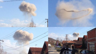 Взрив във военен склад в Сърбия