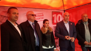 БСП за България" с предизборна шатра в сърцето на Бургас