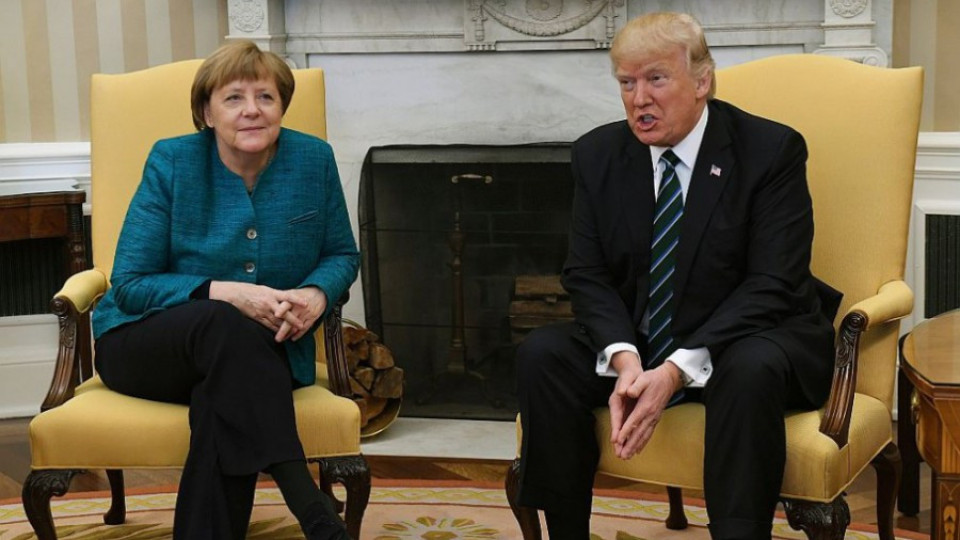 Тръмп прие Меркел в Белия дом, потвърди подкрепата си за НАТО | StandartNews.com