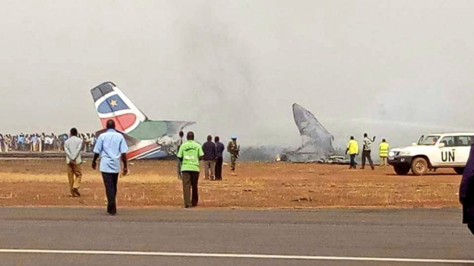 Девет оцелели в самолетна катастрофа в Южен  Судан | StandartNews.com