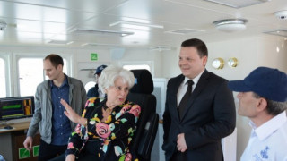 Пуснаха на вода първия хидрографски кораб