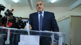 Бойко Борисов гласува за единна нация