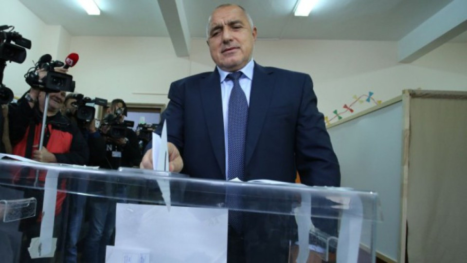 Бойко Борисов гласува за единна нация | StandartNews.com