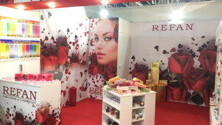 Огромен интерес към REFAN на световното изложение за козметика в Болоня