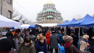 Великденско издание на фермерския пазар в София