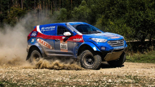 Hyundai off-road racing team на старт в Румъния