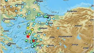 Трус в Егейско море разлюля Югоизточна България