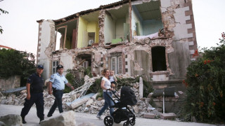Извънредно положение на остров Лесбос заради труса