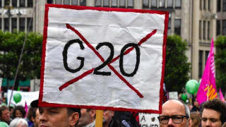 Десетки хиляди протестират срещу Г-20 и глобализацията
